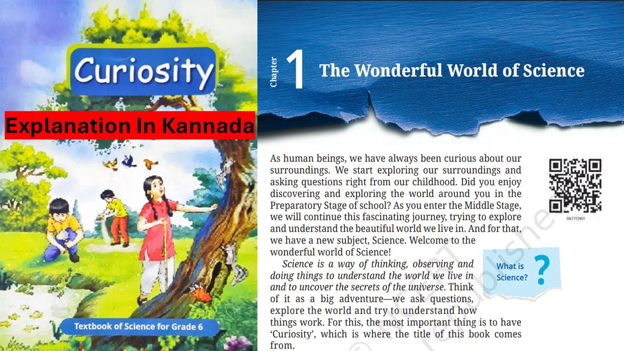 Class 6 Science || Chapter -1 || The Wonderful World of Science in Kannada || #newncertclass6 #cbse