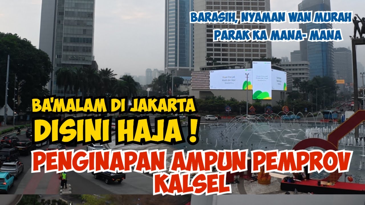 Menginap di Wisma Kalsel #jakarta #banjarmasin #jalanjalan 