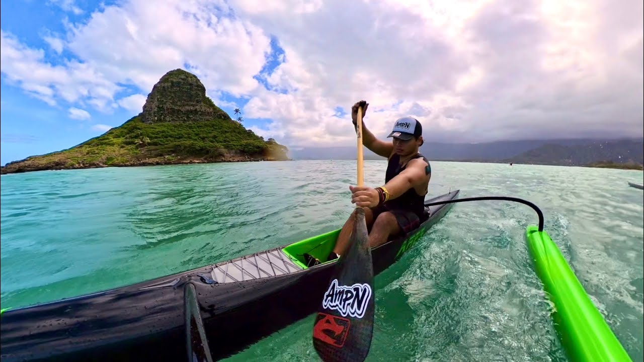OC-1 Paddling “Good fun at Mokoli’i” (ft. AMPN FAM)