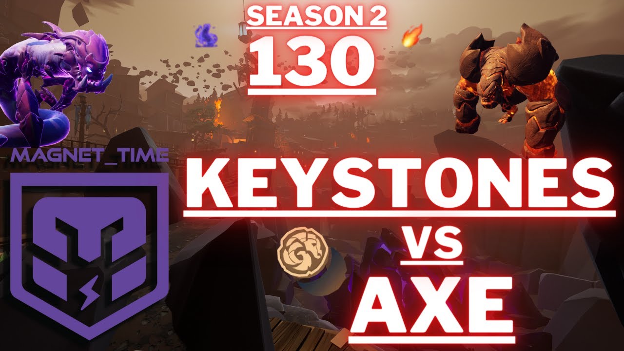 DAUNTLESS Gauntlet Terrible Axe Build vs Keystones Level 130 | Season 2 | Guild Recruiting
