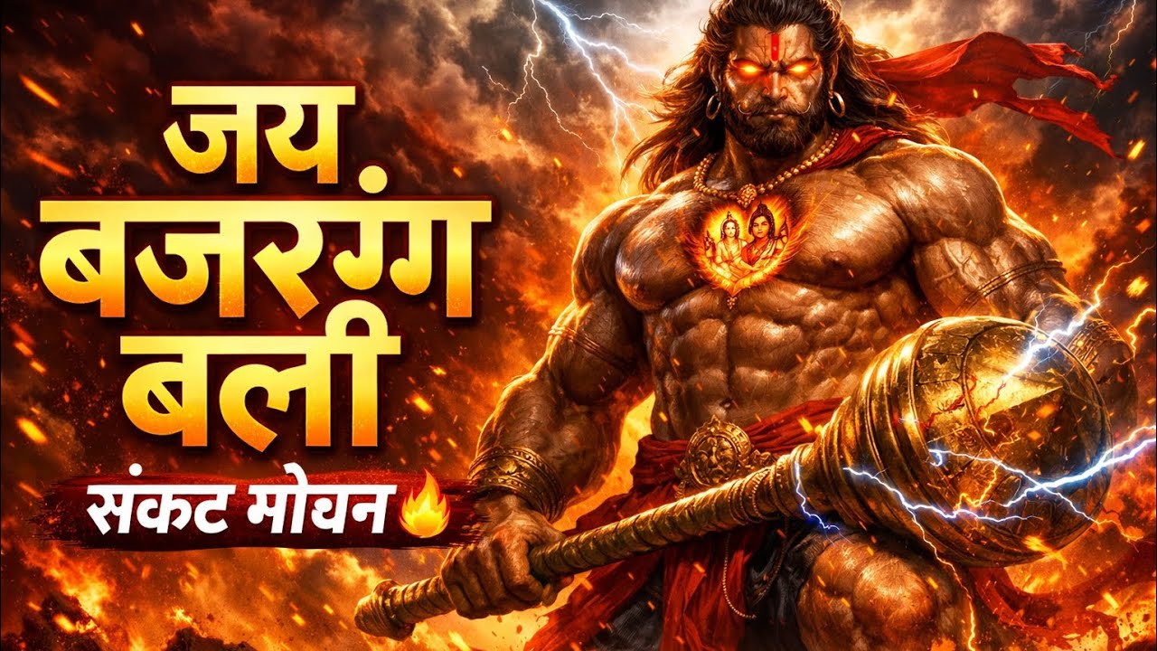 🙏जय बजरंग बली 🔥 | सबसे शक्तिशाली हनुमान भक्ति गीत | संकट मोचन हनुमान 🚩” #hanuman #hanumanbhajan 