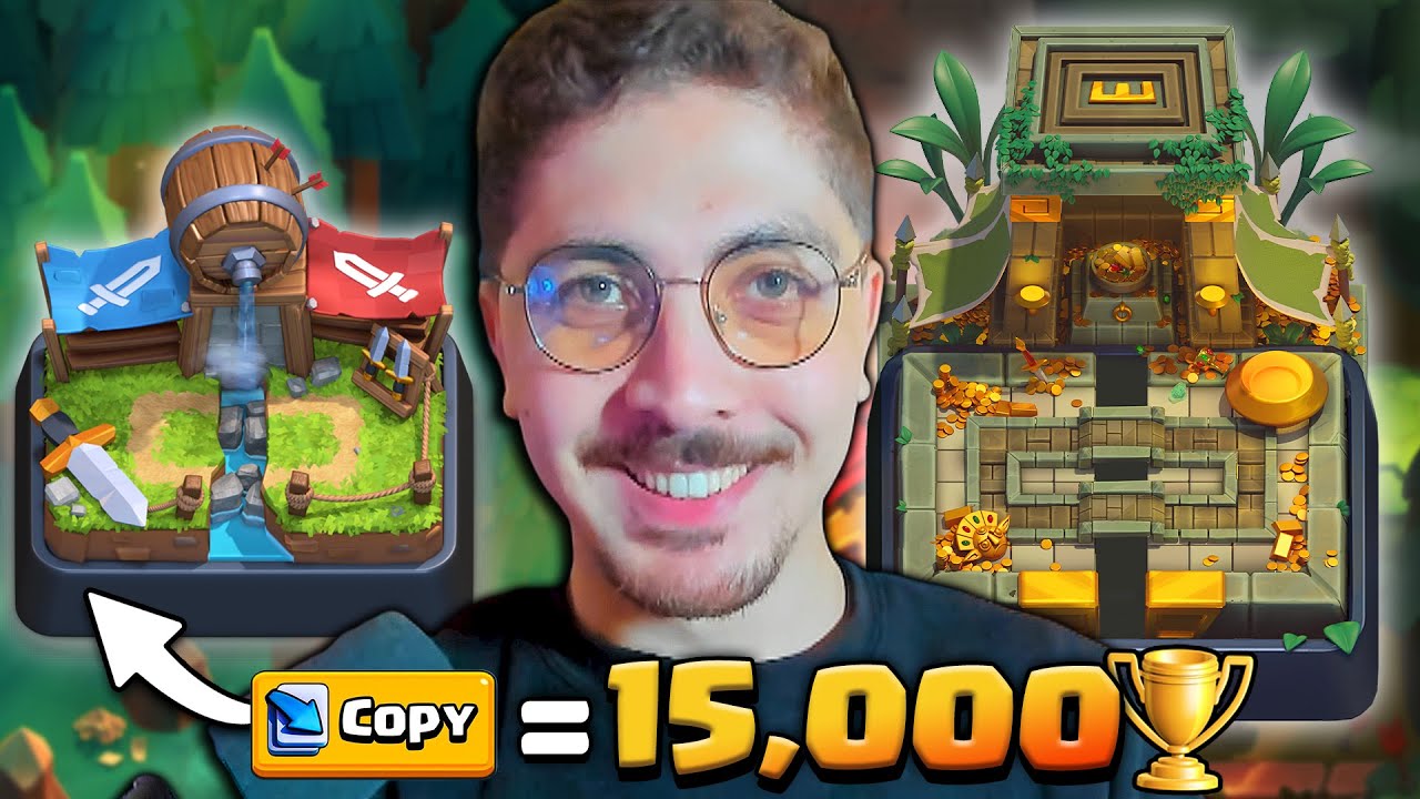 سرقة تشكيلات الخصوم حتى 15,000 كأس 🏆 | كلاش رويال
