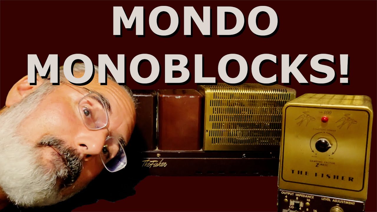 Repair The Fisher 100 Monoblock Tube Amps