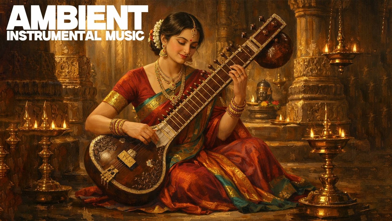 Whispers at Dawn | Deep Indian Spiritual Music | Instrumental