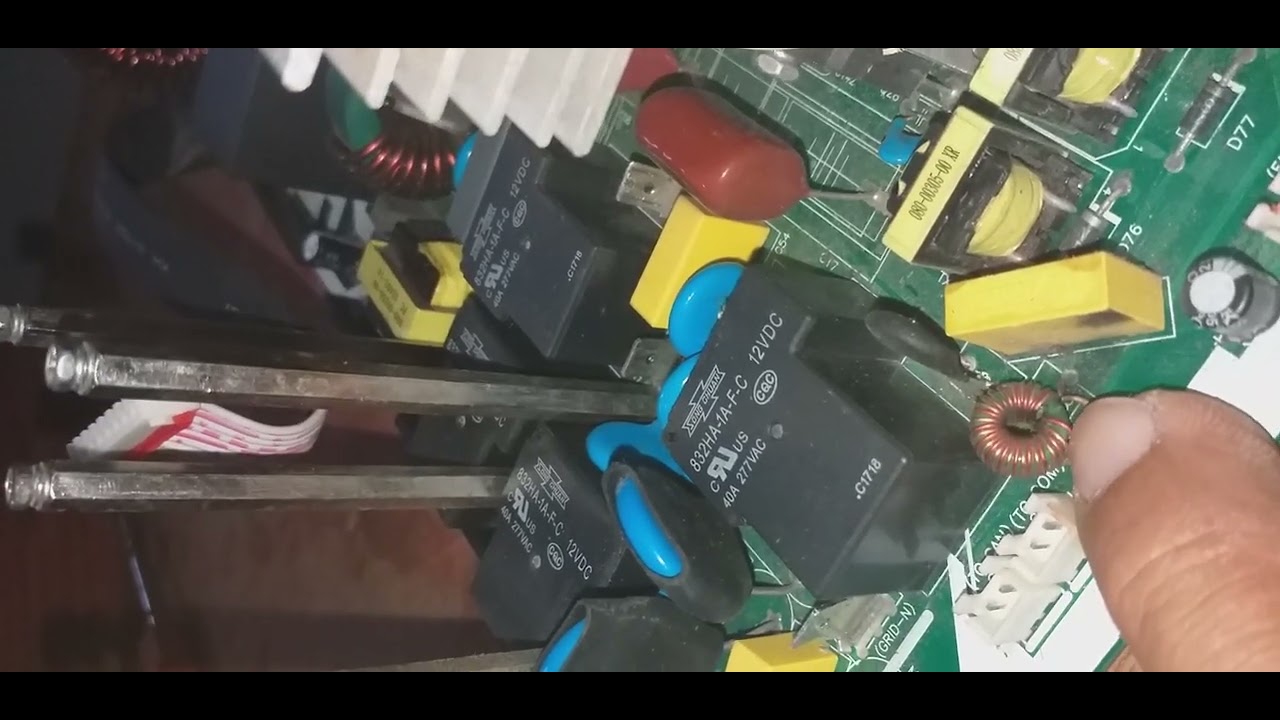 5kw hybrid inverter.issue.no output..
