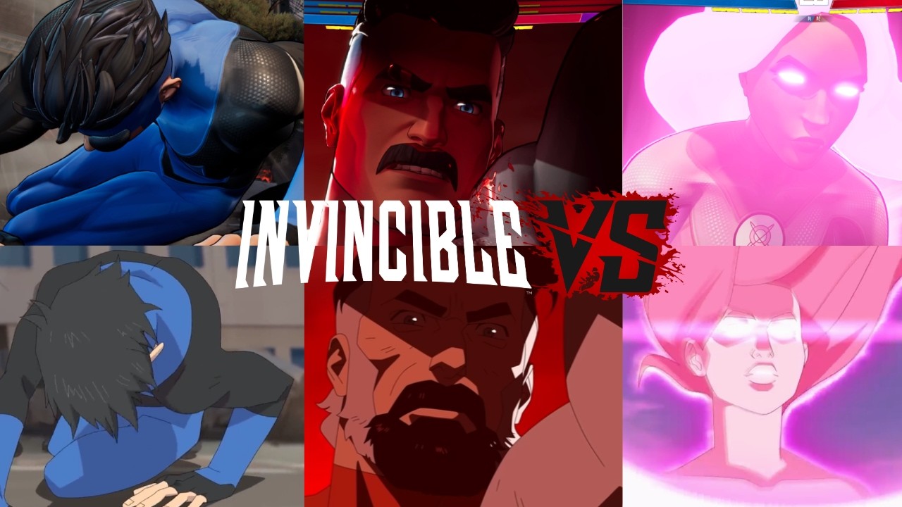 INVINCIBLE VS | ULTIMATE Attacks SHOW/GAME Comparison
