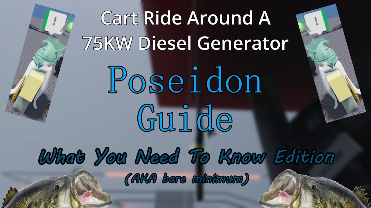 How To Unlock Miracle Of The Ocean/Troutstanding Catch - Cart Ride Around A 75KW Diesel Generator