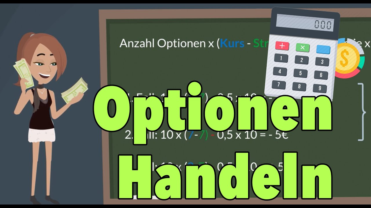 Optionen handeln - Beispielrechnung Call-Option und Put-Option