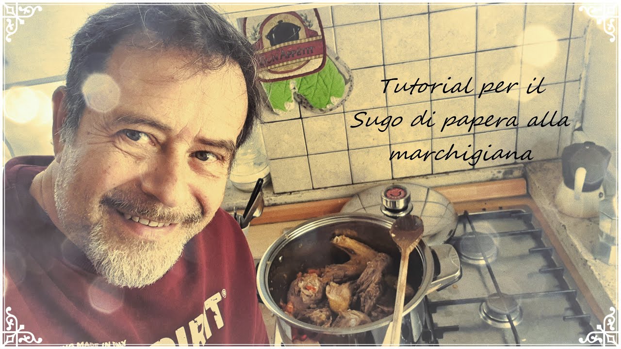 Tutorial per il sugo di papera alla marchigiana. Duck sauce. Chef Jules Thierry