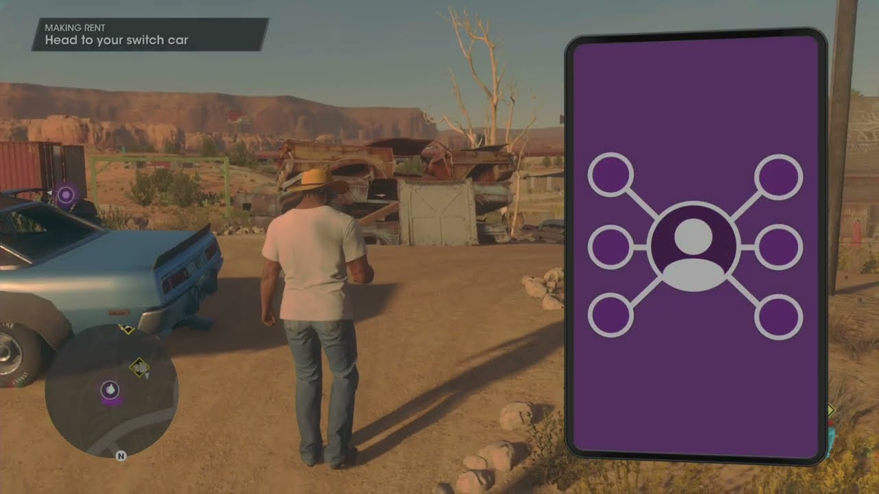 Saints Row - Making Rent: Level Up Tutorial: Kill Los Panteros and Ride dirt Bike Like Hell Gameplay