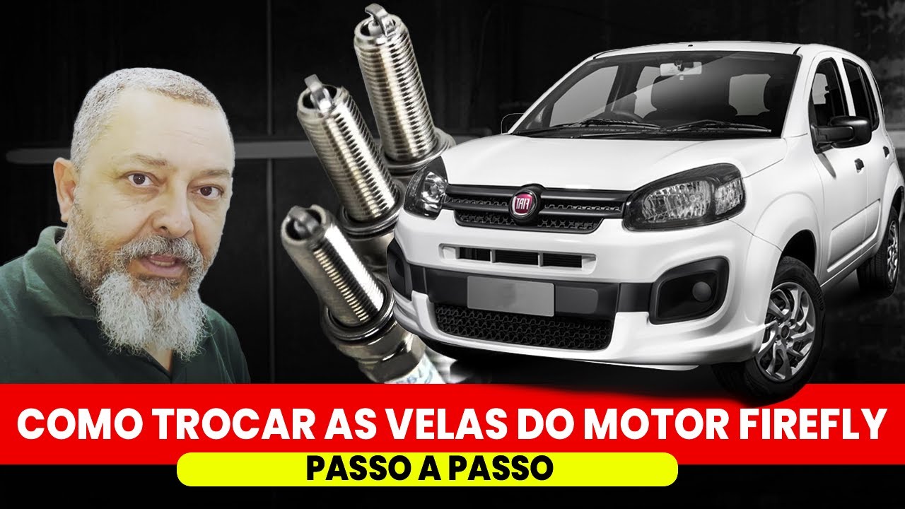 COMO TROCAR AS VELAS DO MOTOR FIREFLY, PASSO A PASSO