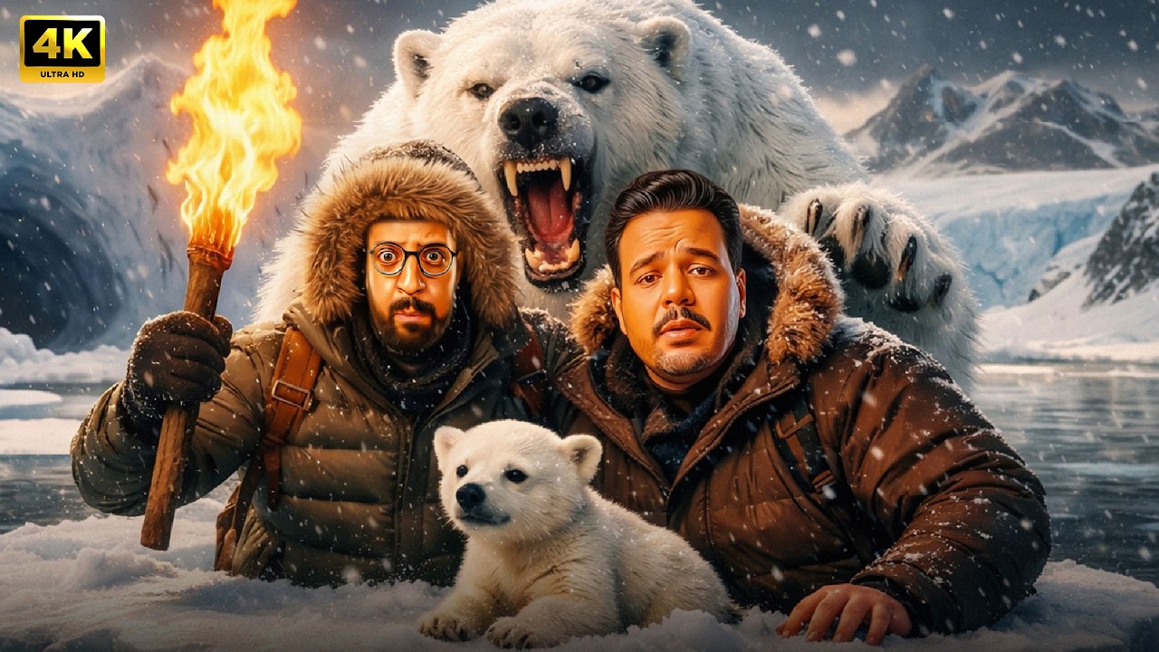 الفيلم الكوميدي | غريب في بلاد الجليد | كامل بطولة احمد امين و مصطفى غريب