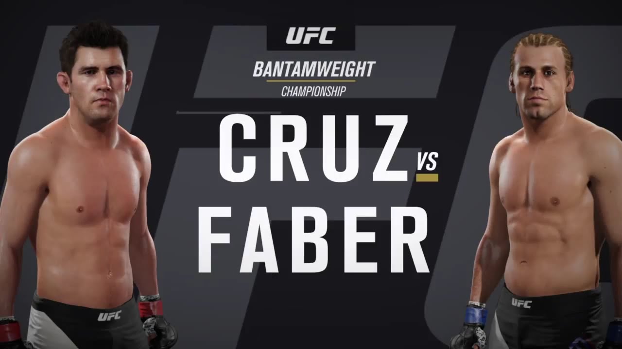 (EA Sports UFC 2) Dominick Cruz Defenze Bantamweight Title vz Urijah Faber