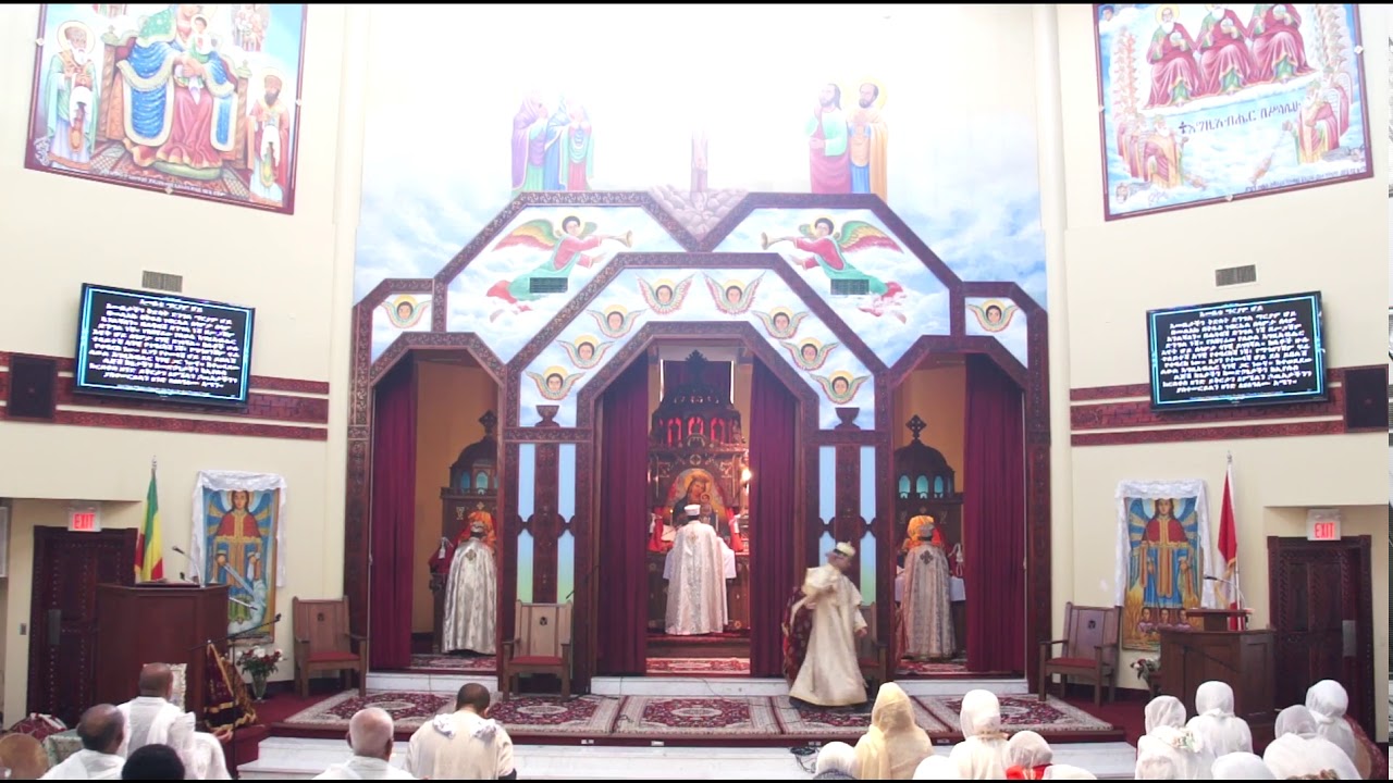 Palm Sunday - Divine Liturgy & Blessing of Palm Fronds @ Toronto St. Mary EOTC - April 1, 2018