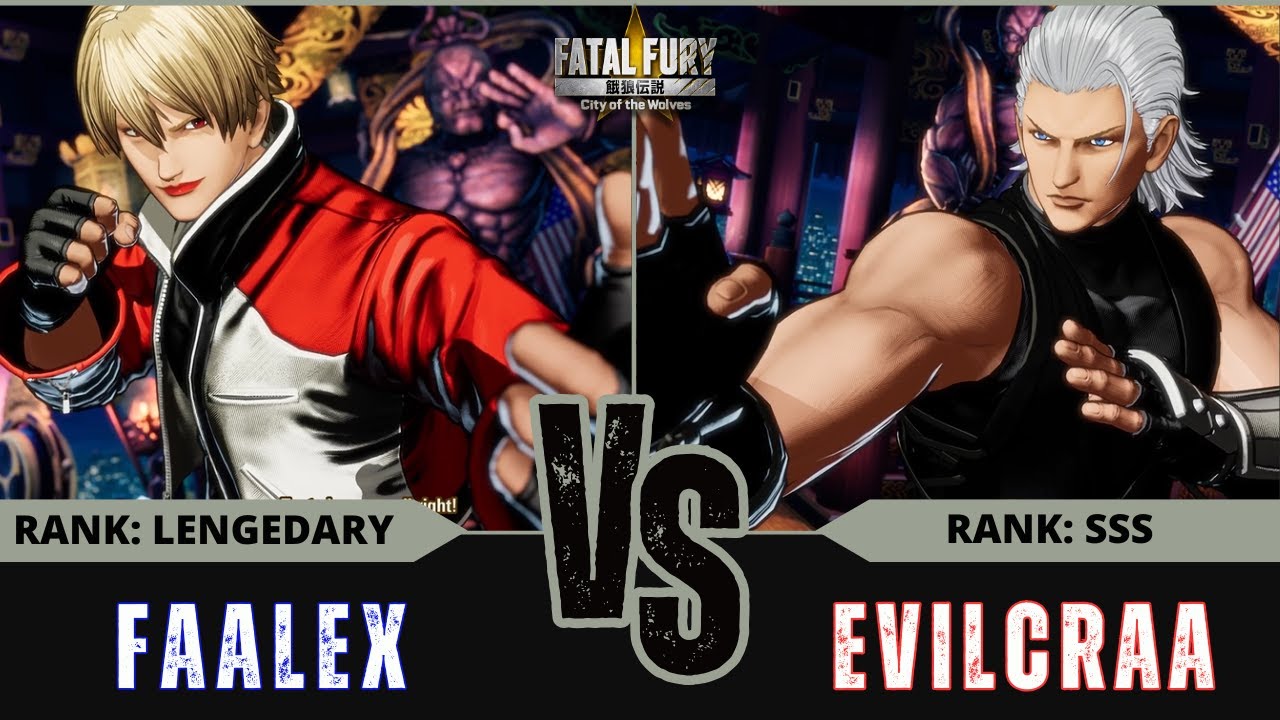 FF:CotW 🐺 FAALEX (Rock Howard) vs EVILCRAA (Andy Bogard)⭐Replay Match - FATAL FURY: CotW - 06/25