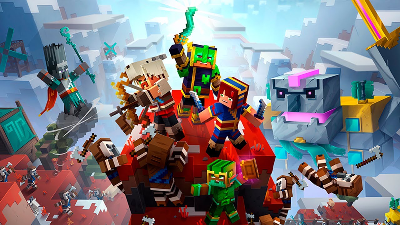 Minecraft Dungeons Howling Peaks - Full Gameplay Walkthrough