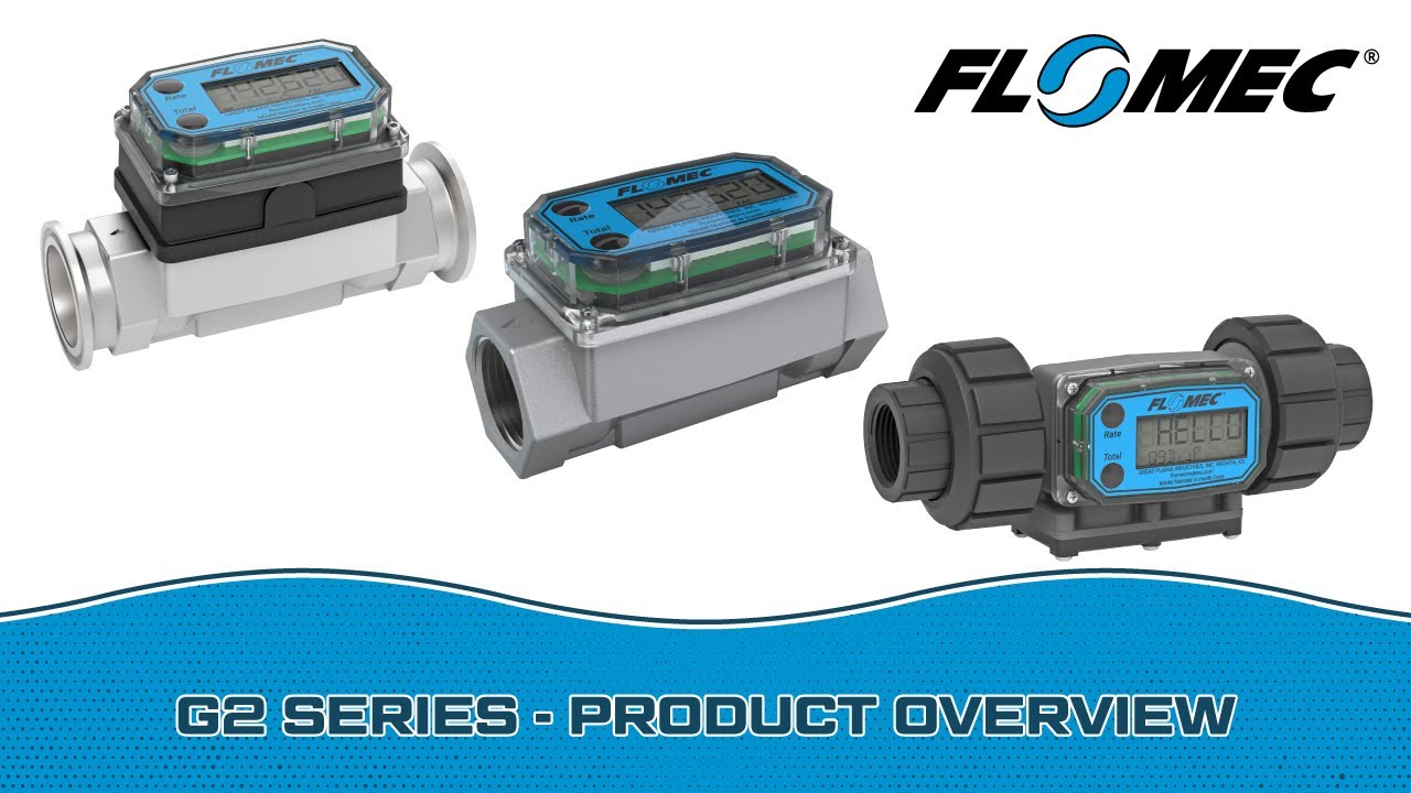 FLOMEC® G2 Series Flow Meters with Q9 Display: Product Overview