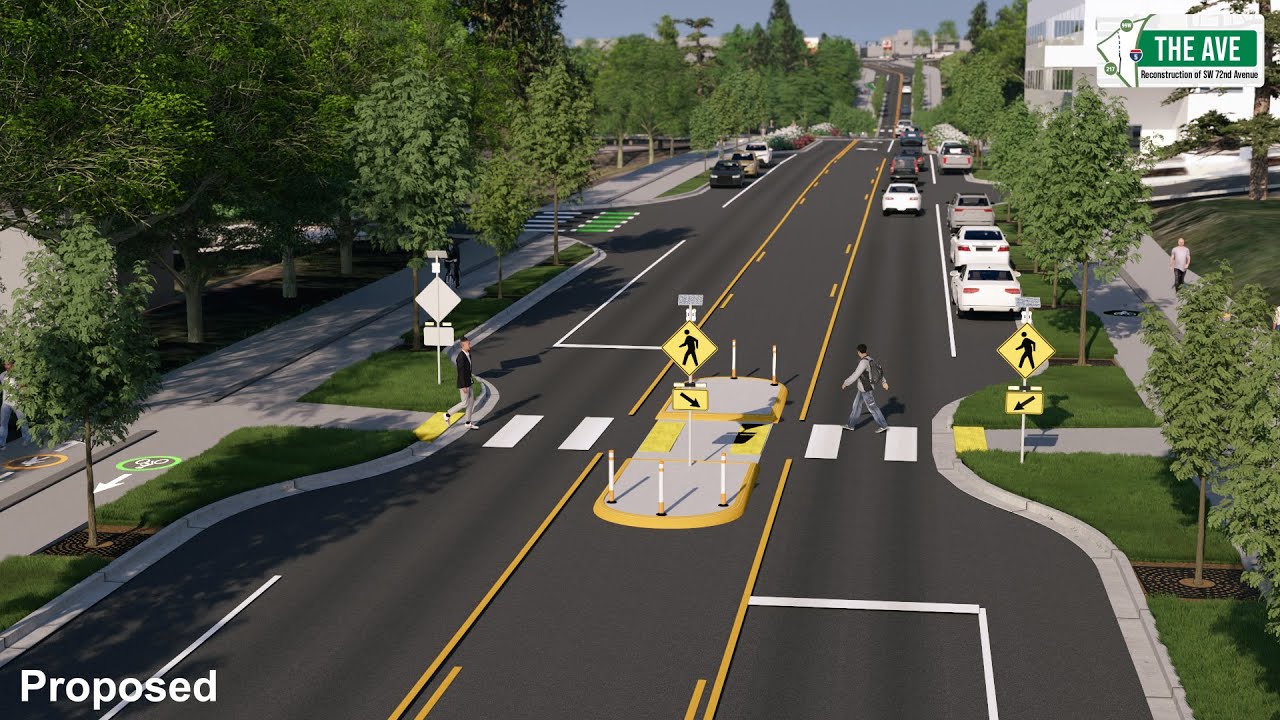 THE AVE - Reconstruction of SW 72nd Ave