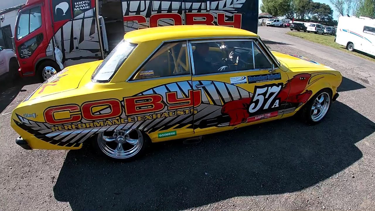 Pre65 / Mini Challenge - Wayne Davies /  Chevy Nova - Manfield Round 1 22/23