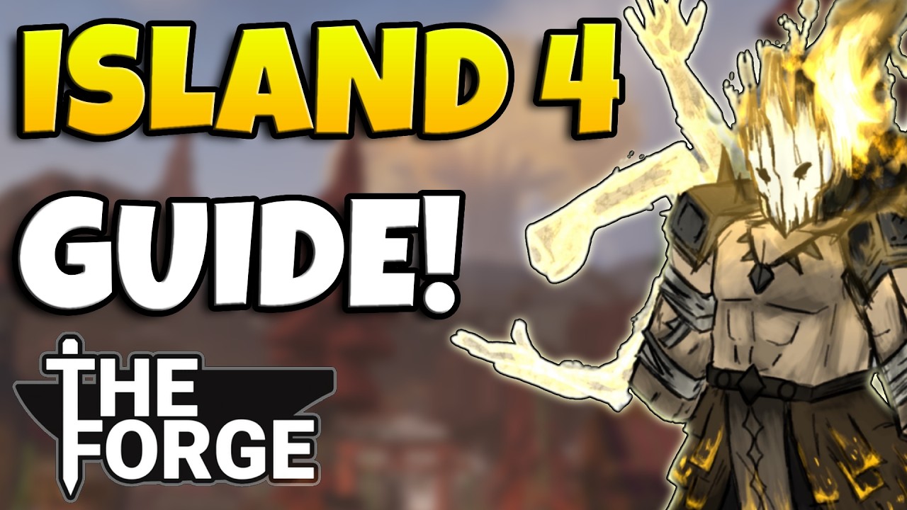 Полное руководство по обновлению The Forge Island 4! Местоположение сёгуна, новый босс, руды и мо...