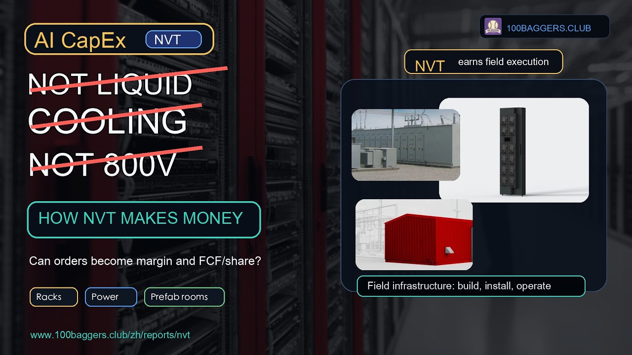 NVT Is Not a Pure Liquid Cooling Stock, and Not an 800V Concept Stock: What Does It Actually Earn?