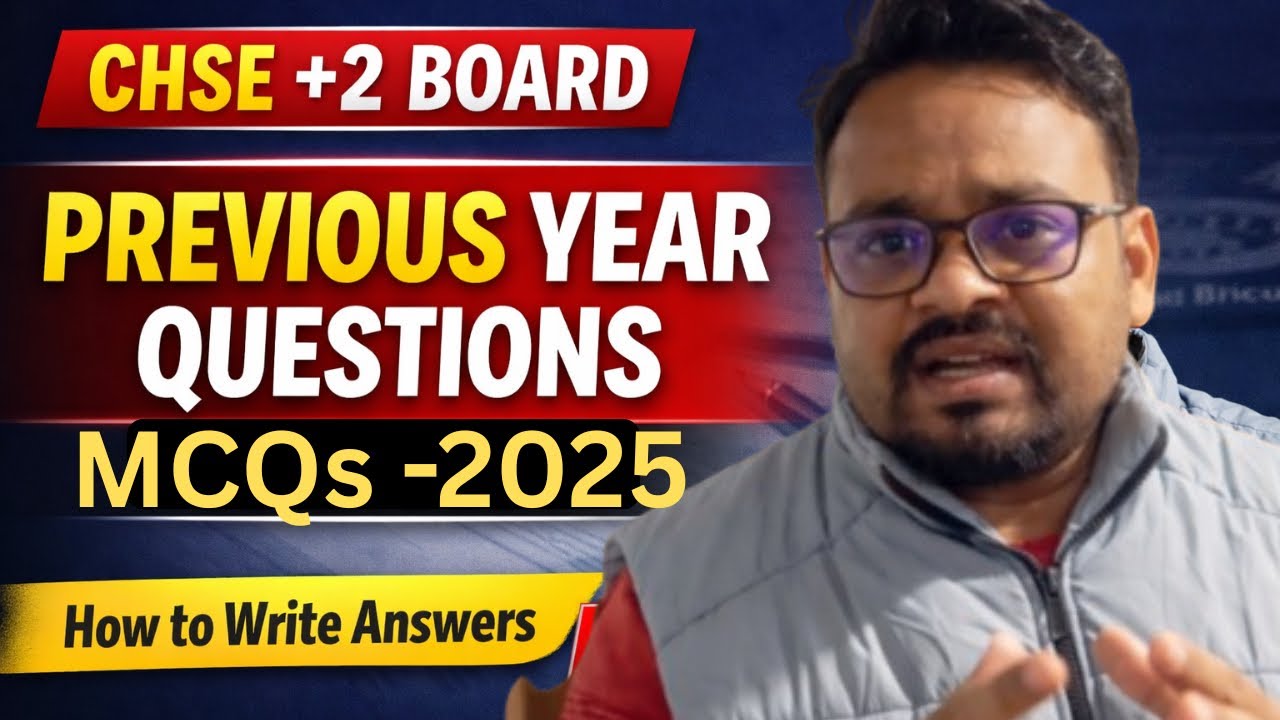 PYQ - 2025 || Economics  CHSE Odisha |Dr. Sunil Sarbhangia