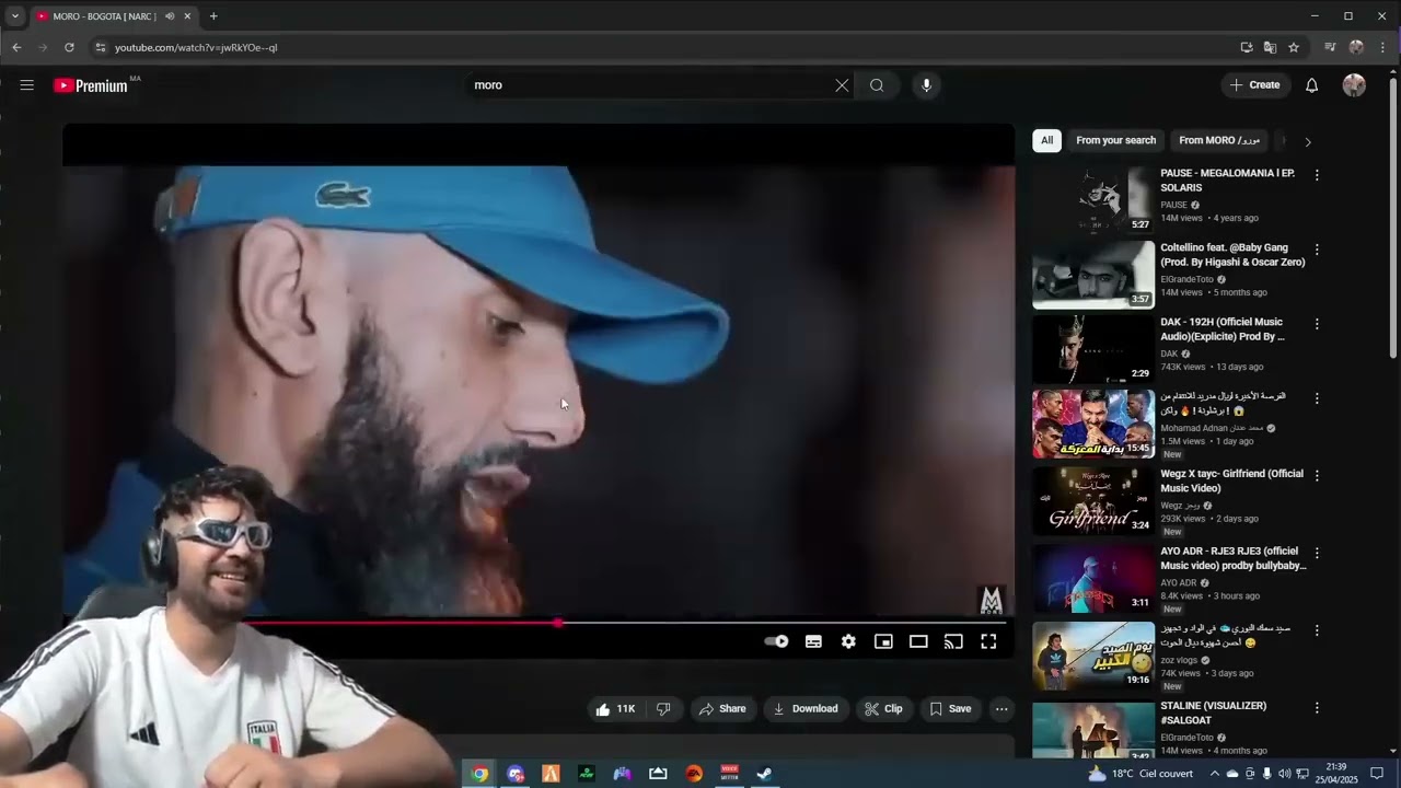Moro - bogota reaction ilyas el maliki ✅