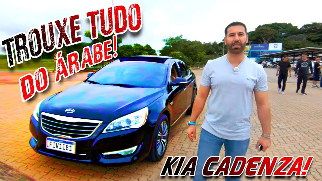 O KIA CADENZA MAIS COMPLETO DO BRASIL!