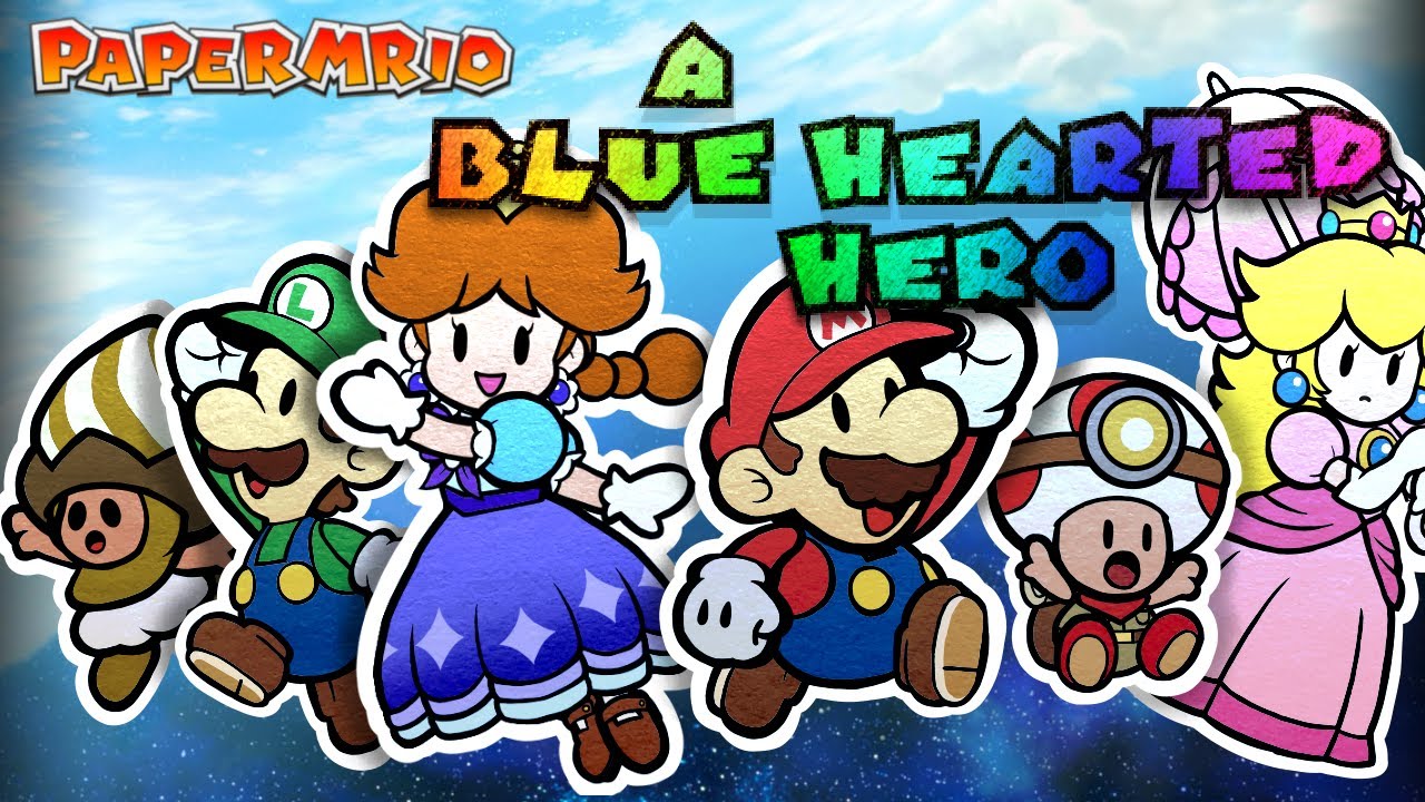 Chapter ★: A Blue-Hearted Hero | Paper Mario Stop-Motion Compilation
