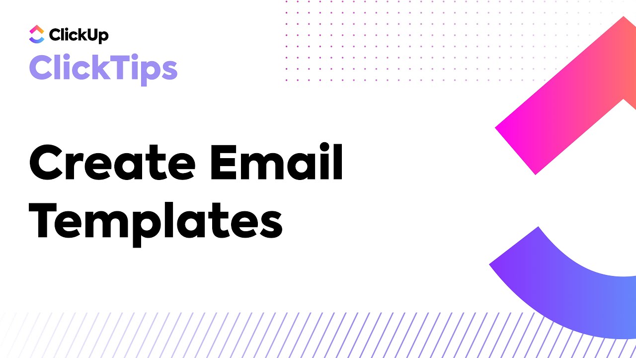 Create Email Templates (ClickTips)