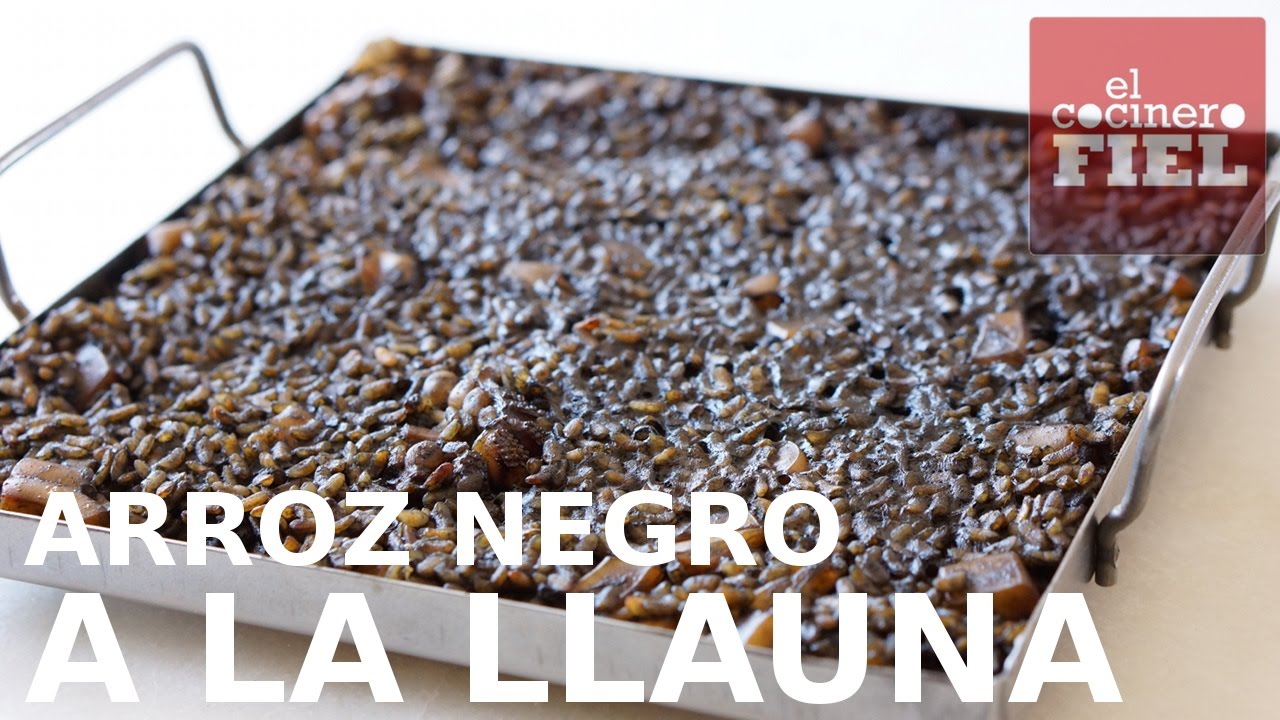 ARROZ NEGRO A LA LLAUNA