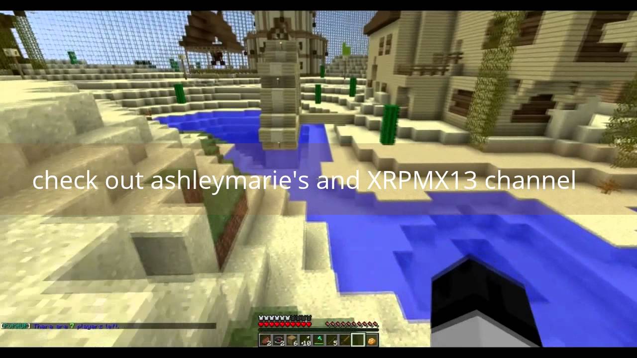 minecraft hunger game w/ashleymarie by XRPMX13
