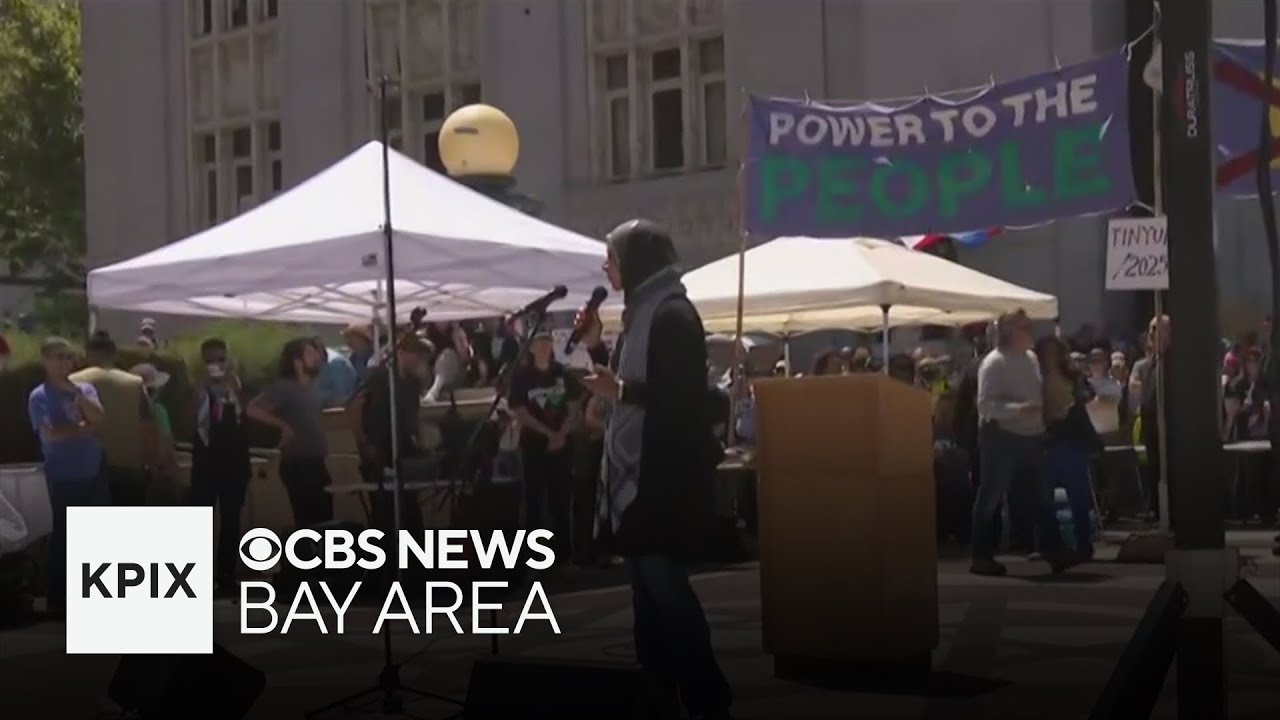 Council on American-Islamic Relations director speaks at Oakland “No Kings” rally