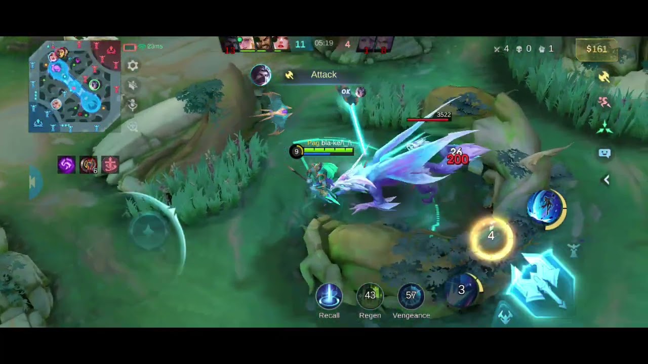 Using alpha in mlbb fist video 