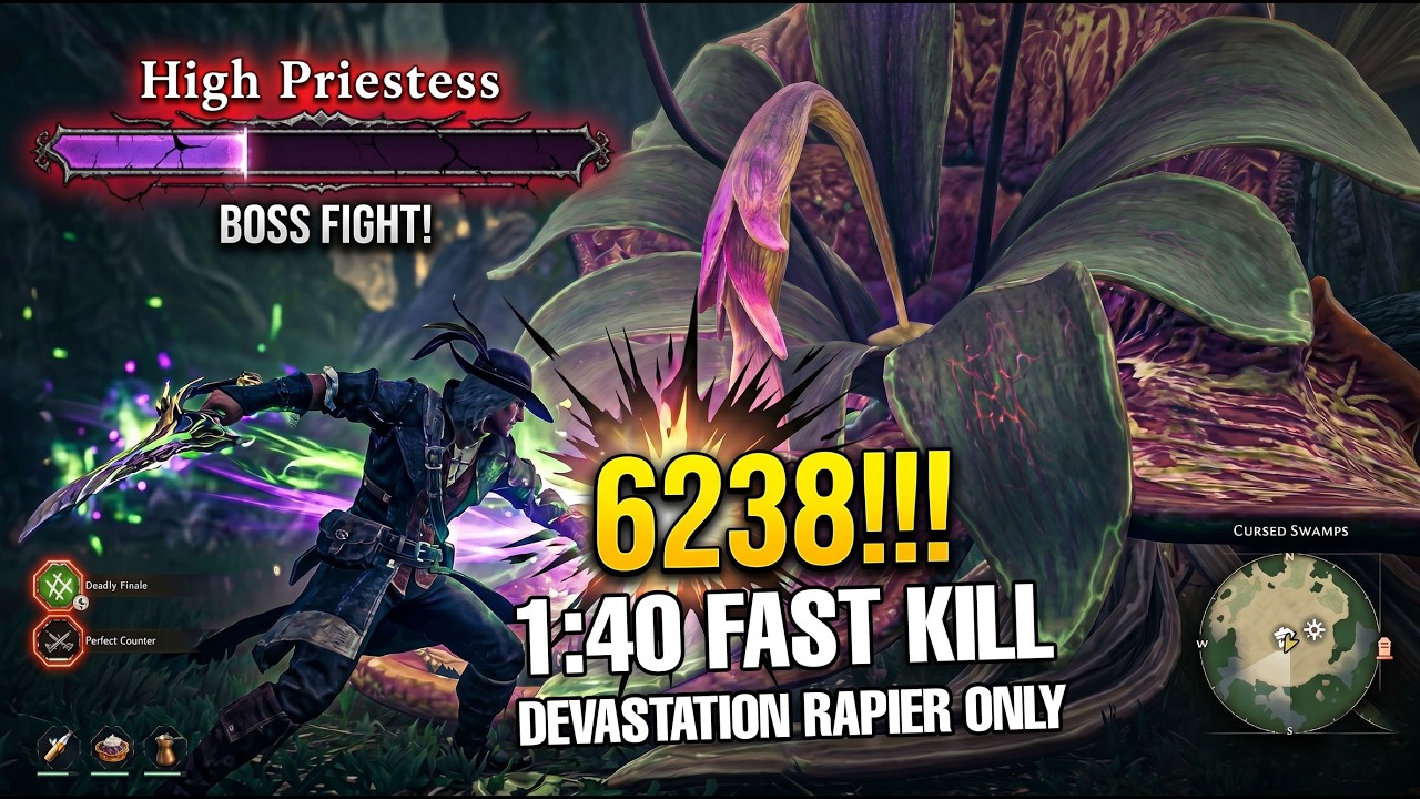 Windrose | High Priestess Solo Fast Kill - Melee and Parry Only