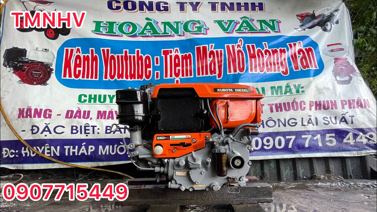 T.158 giới thiệu m&aacute;y dầu KuBoTa E60 h&agrave;ng đẹp nghĩa địa