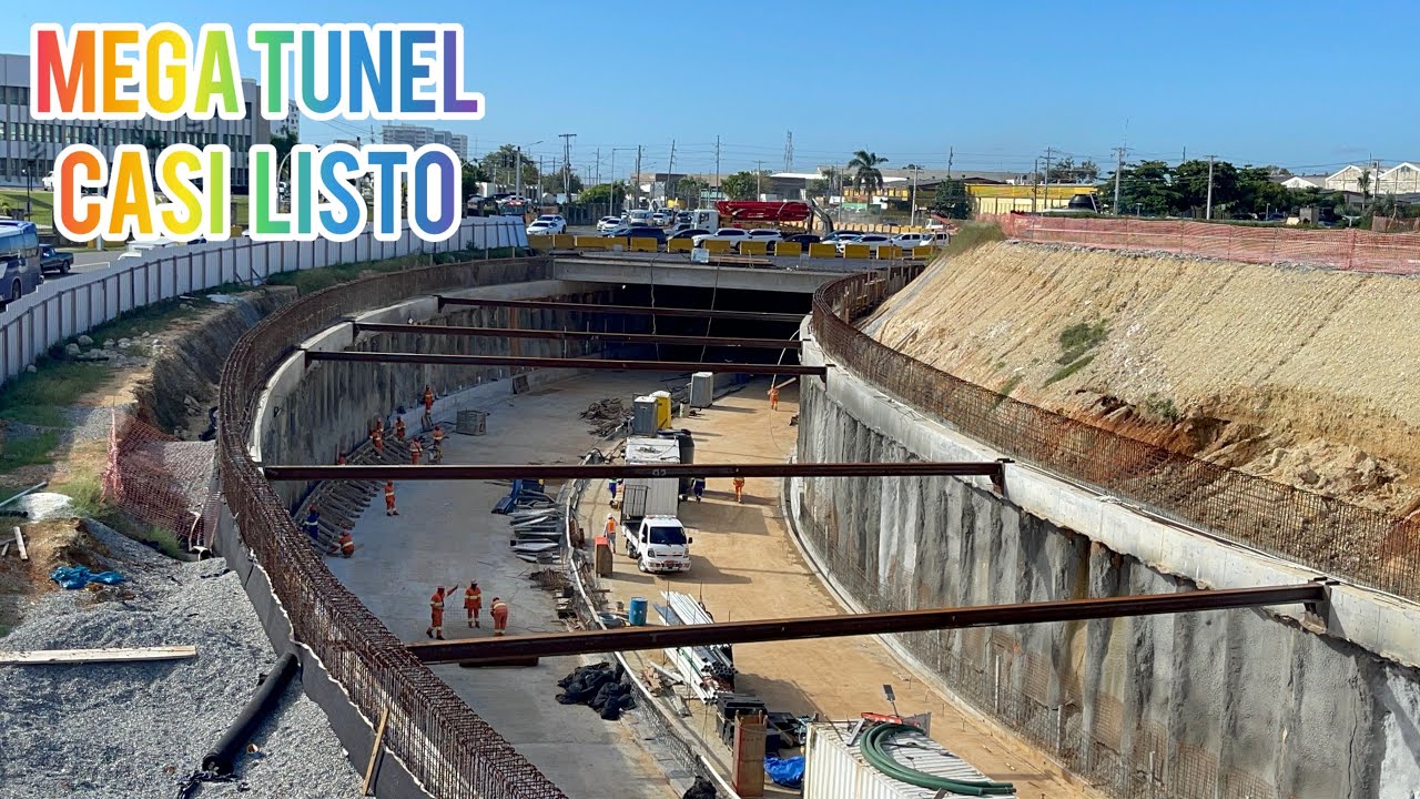MEGA TUNEL Plaza de la bandera CASI LISTO. Morillo tour y lora tv nos sorprenden