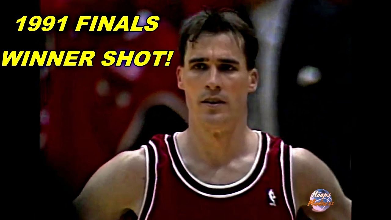 John Paxson Championship Winner Shot in 1991 NBA Finals!