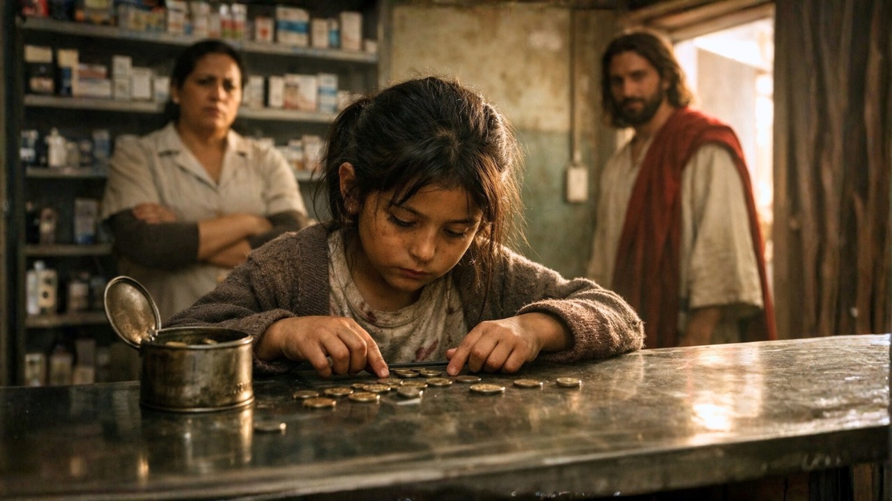 “¡LÁRGATE!”, LE GRITARON A LA NIÑA QUE QUERÍA MEDICINA PARA SU ABUELA… JESÚS ESTABA