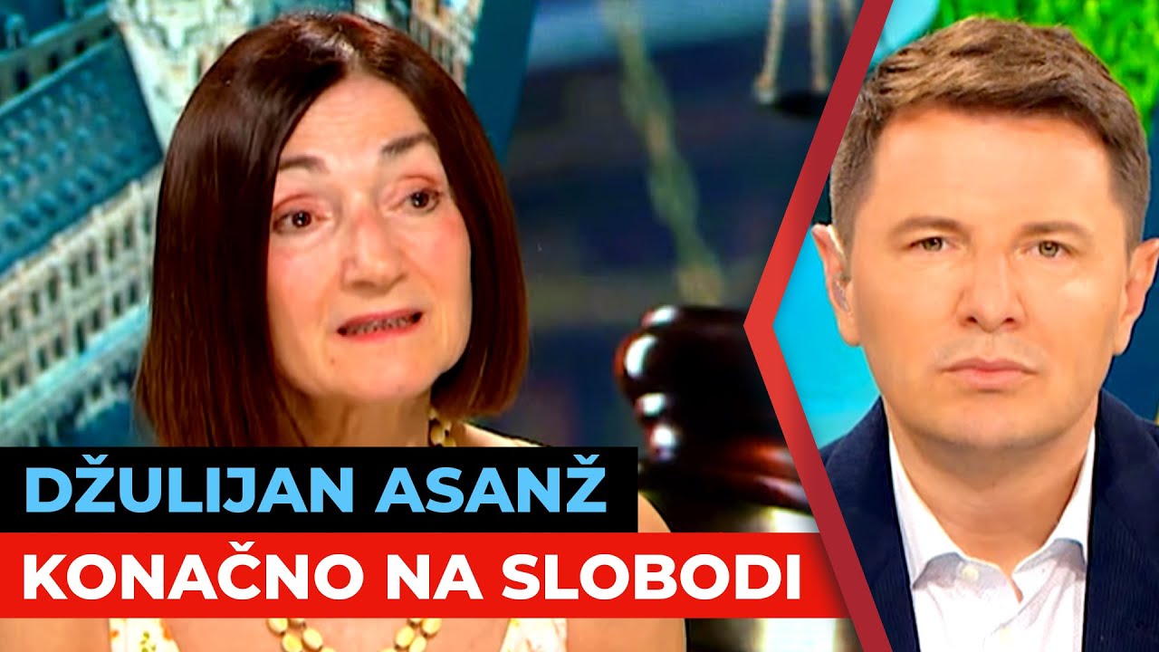Džulijan Asanž konačno na slobodi | Ljiljana Smajlović | URANAK1