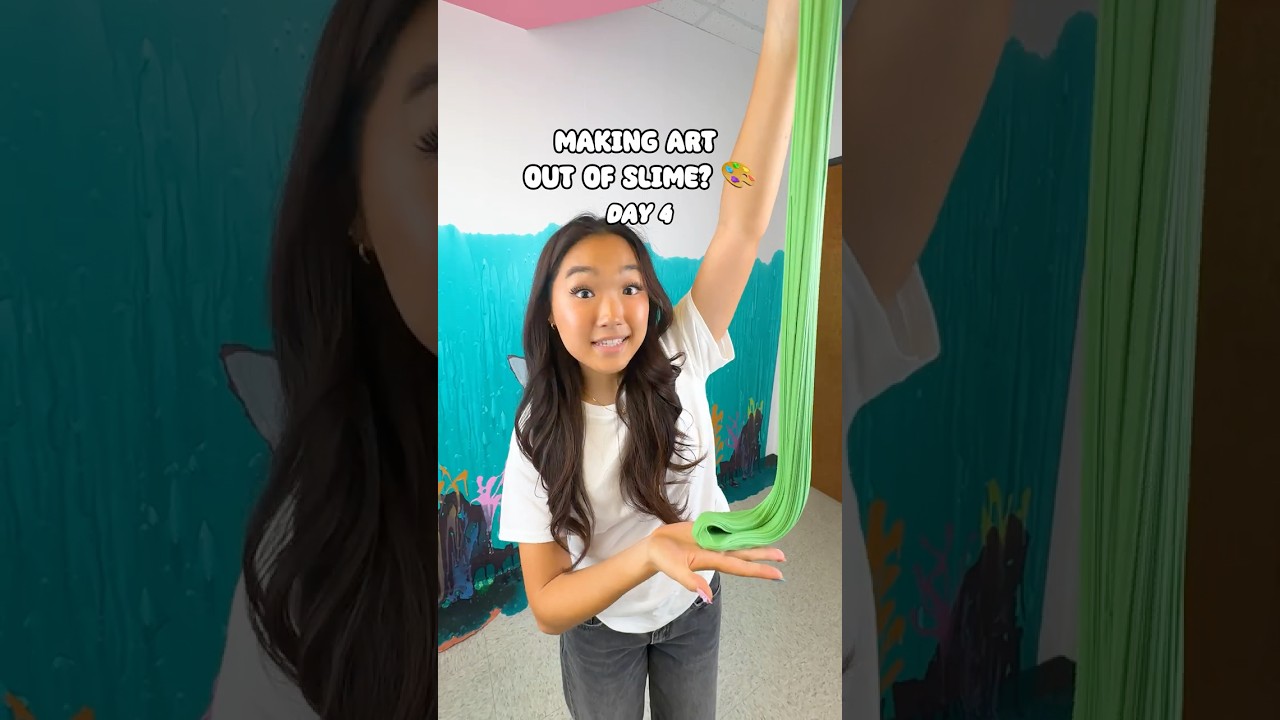 Day 4 Of Making Slime Wall Art