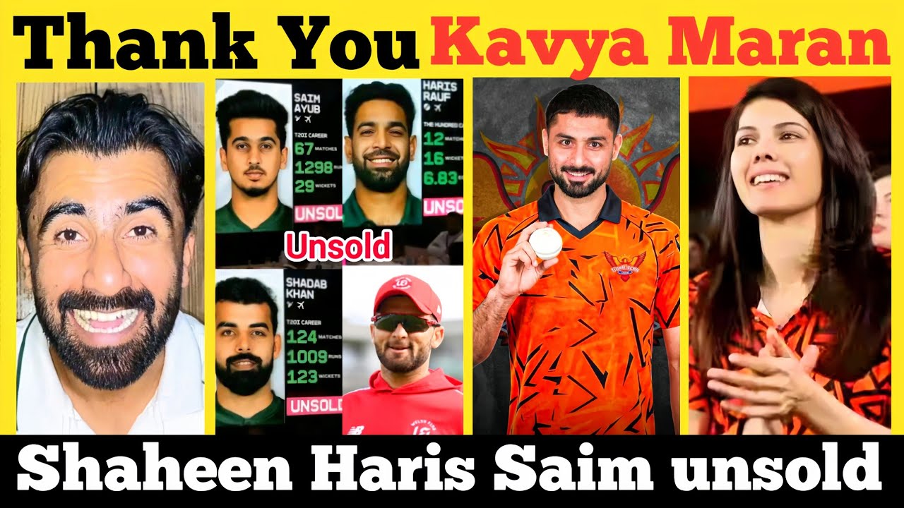 the hundred auction | sunrisers leeds sing abrar ahmed | pakistan cricket team | haris rauf 
