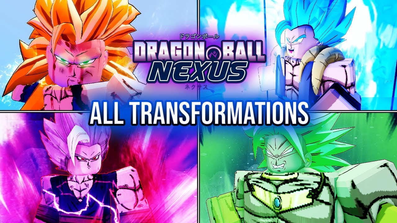 All Transformations | Dragon Ball Nexus ROBLOX