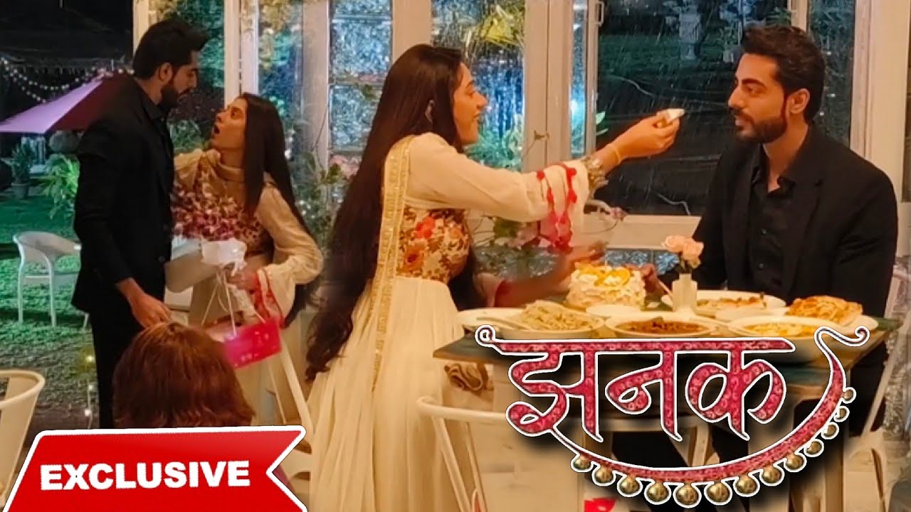 Jhanak Ne Anirudh Ke Birthday Ko Banaya Special |Jhanak Aur Anirudh Pohoche Dinner Date Par | Jhanak