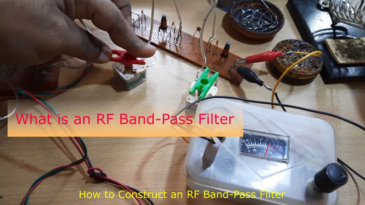 What is an RF Band-Pass Filter || How to Construct an RF Band-Pass Filter