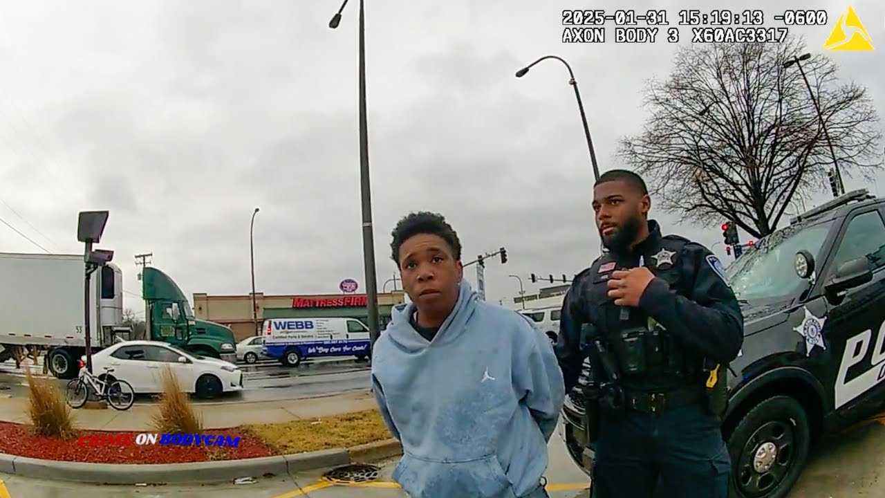 Police Track Down a Shoplifter and She Tries to Fight Them, Ends Badly