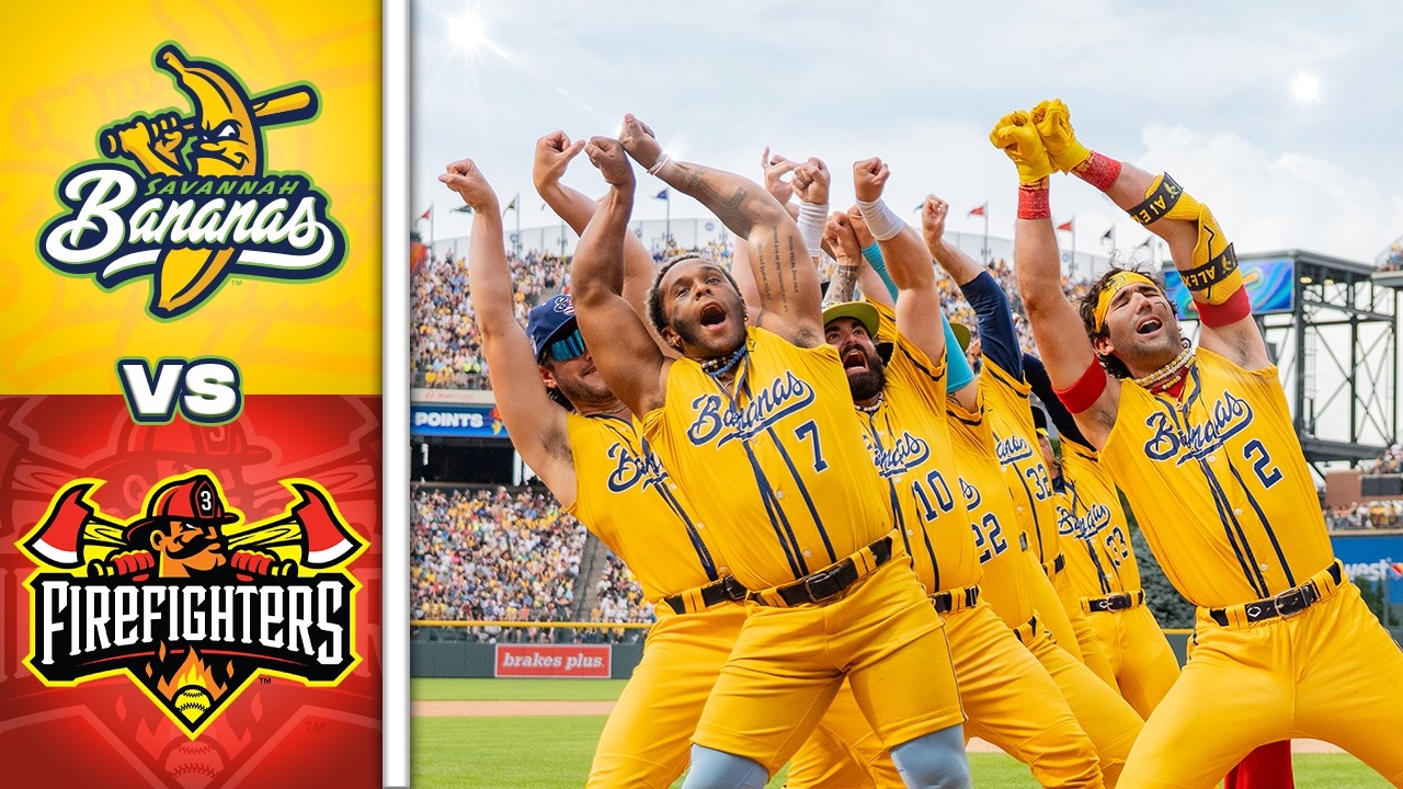 Savannah Bananas vs. Firefighters at Coors Field HIGHLIGHTS!