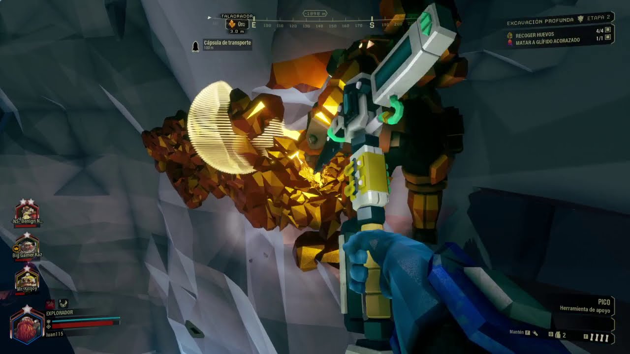 Deep Rock Galactic /ep 4/matador de glifidos (etapa 2)