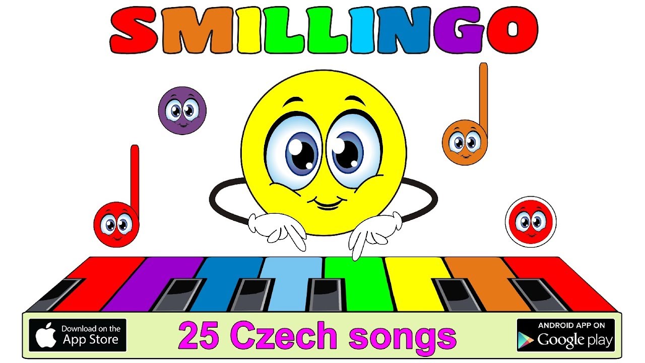 Smillingo - 25 Českých pesničiek pre deti | Pesničky pre deti | Zábavná aplikácia pre deti