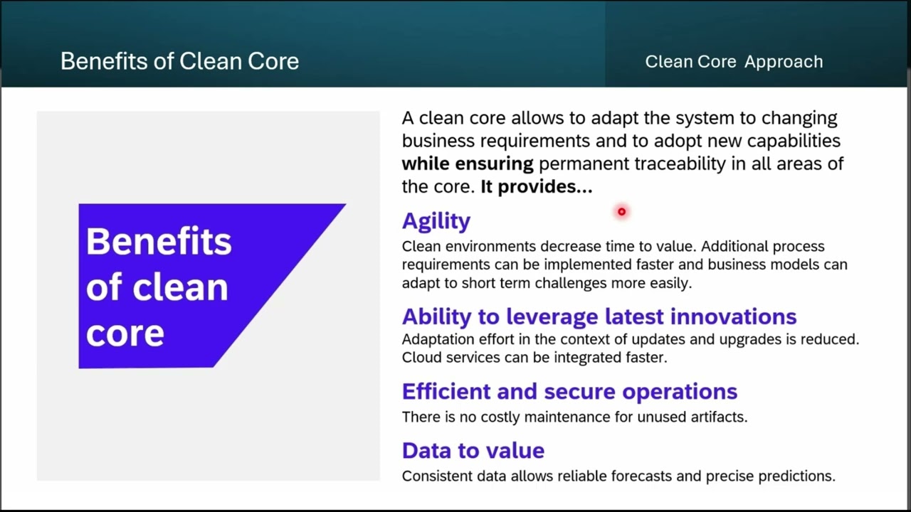 What is Clean Core Part 4